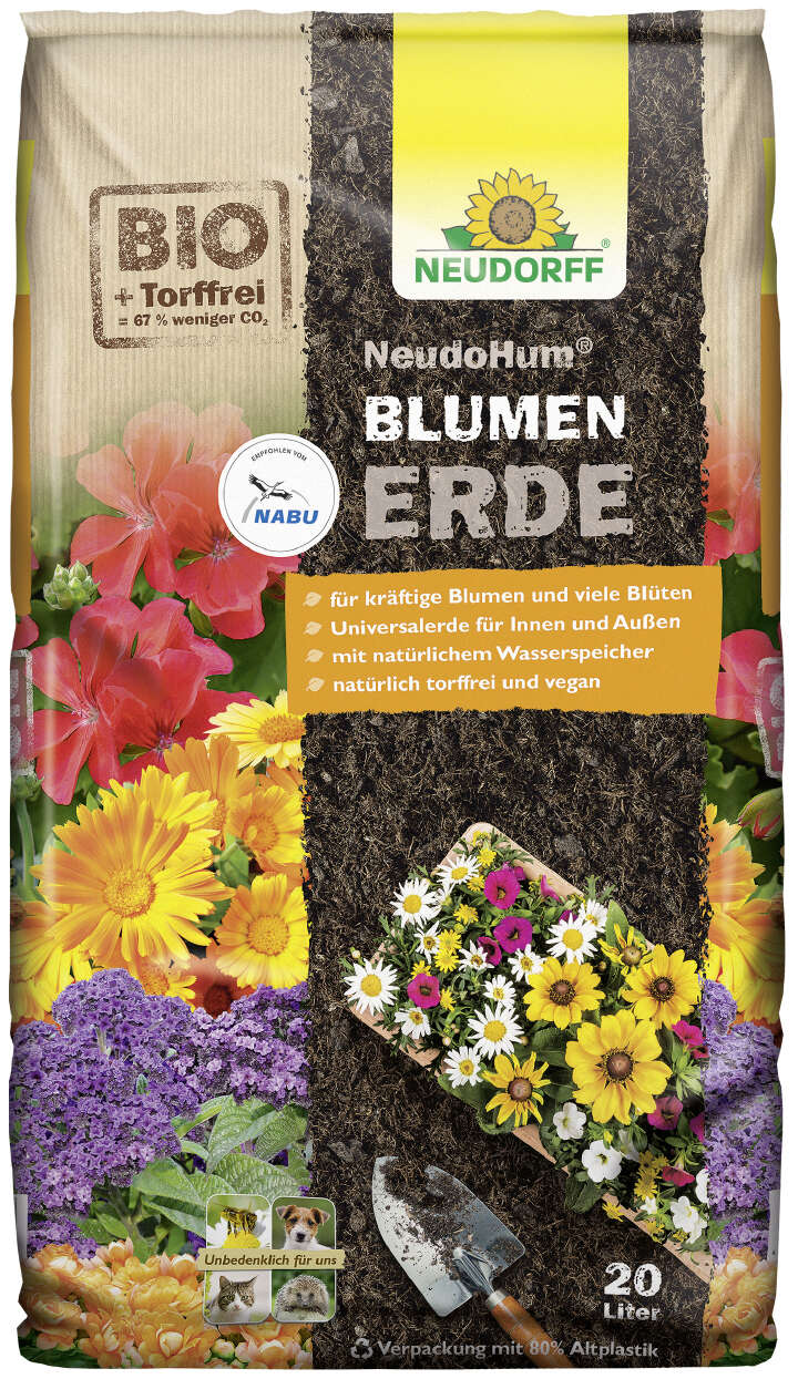 NEUDORFF NeudoHum Blumenerde torffrei